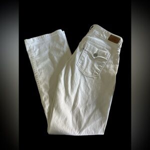 Levis 529 curvy boot white jeans-Size 8